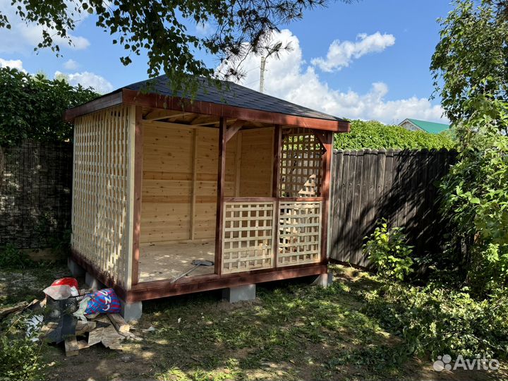 Беседка для дачи