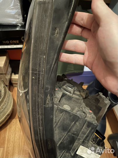 Оригинал правая фара и противотуманка solaris 2011