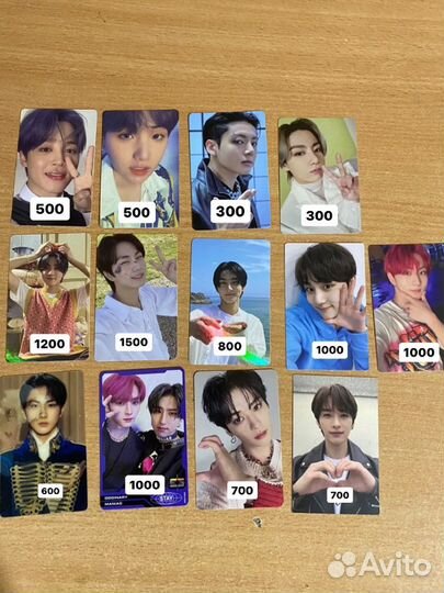 Официальные карты kpop