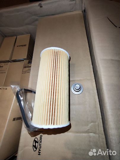 Фильтр масляный 263202r000 kia hyundai