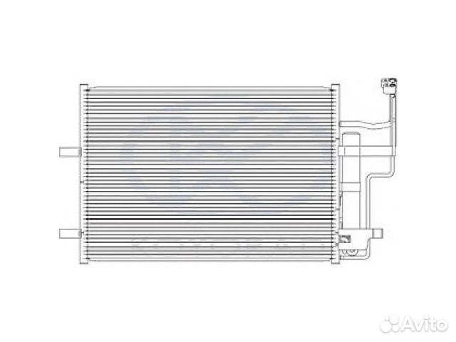 Радиатор кондиционера 3 (Axela)