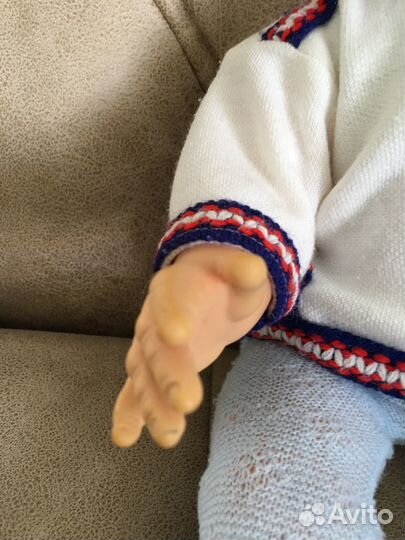 Кукла пупс Италия ratti Винтаж 40 см