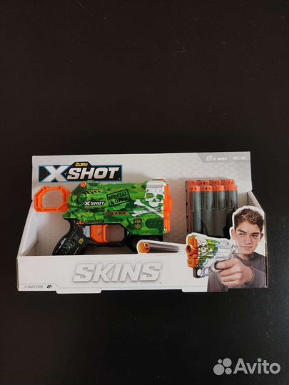 Бластер x shot + 8 снарядов, новый