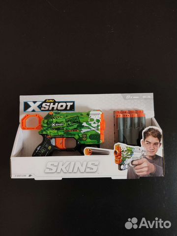 Бластер x shot + 8 снарядов, новый