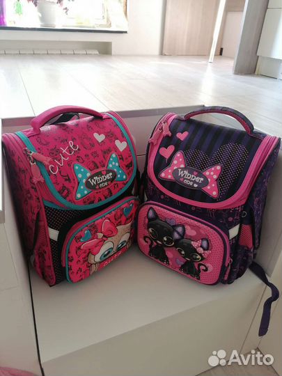 Школьный рюкзак для девочки (для двойняшек)