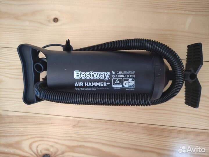 Надувной матрас с насосом