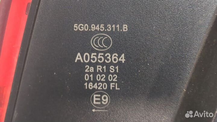 Фонарь (задний) Volkswagen Golf 7, 2019