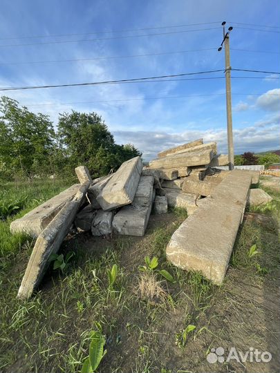 Фундаментные бетонные блоки фбс, ригеля, плиты