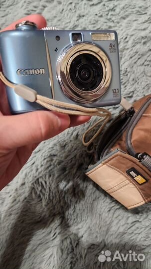 Компактный фотоаппарат canon