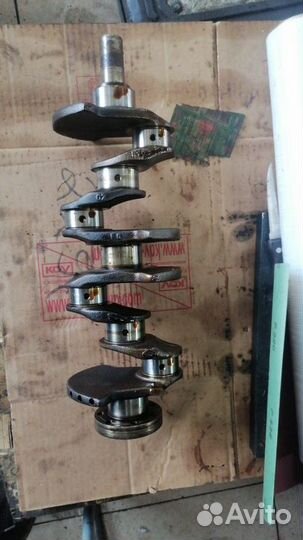 Коленвал Renault Sandero stepway K4MC697 АКПП 2014