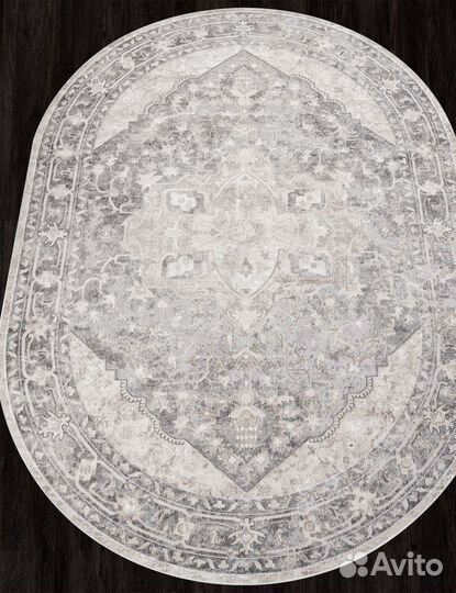 Ковер Artemis Kirke 02947C beige/beige Овал