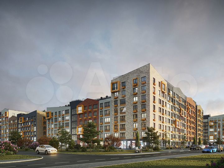 1-к. квартира, 41,8 м², 3/8 эт.