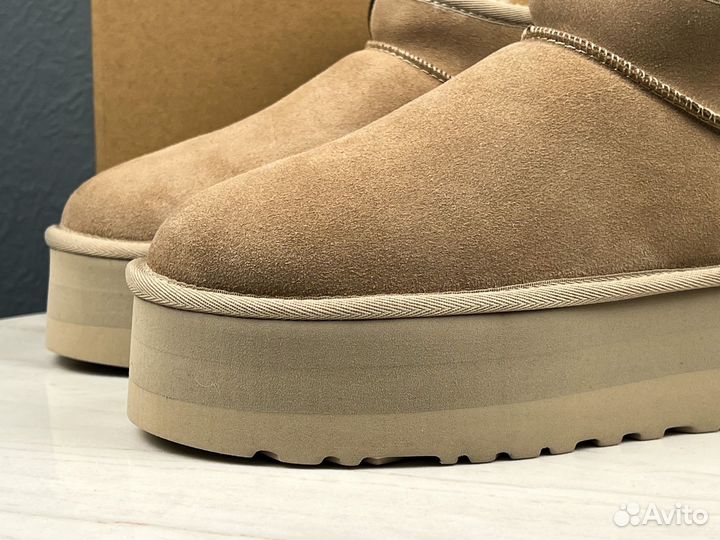 Угги UGG Ultra Mini Platfrom Sand