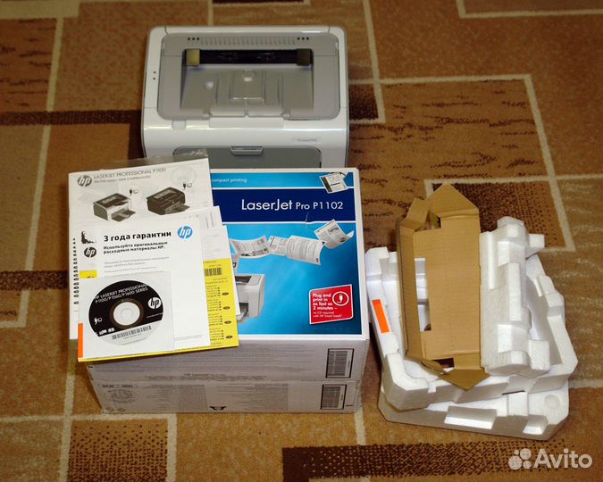 Принтер HP LaserJet Pro P1102