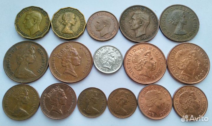 Великобритания/Англия (набор монет)