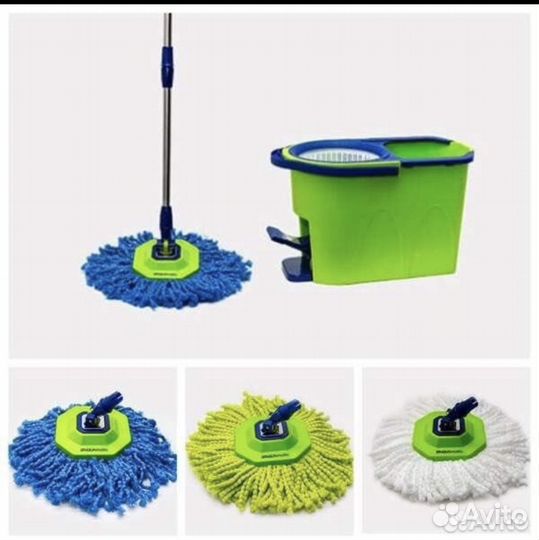 Швабра с ведром