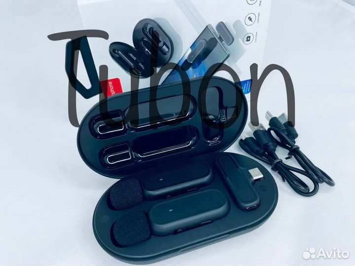 Беспроводной петличный микрофон Type-C 2микрофона