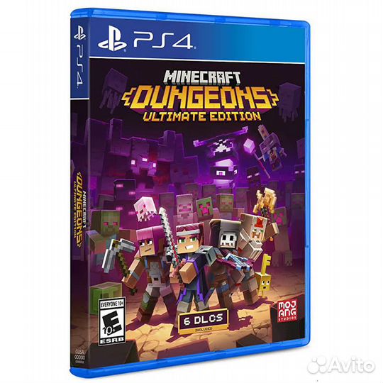 Minecraft Dungeons - Ulimate Edition PS4, русские
