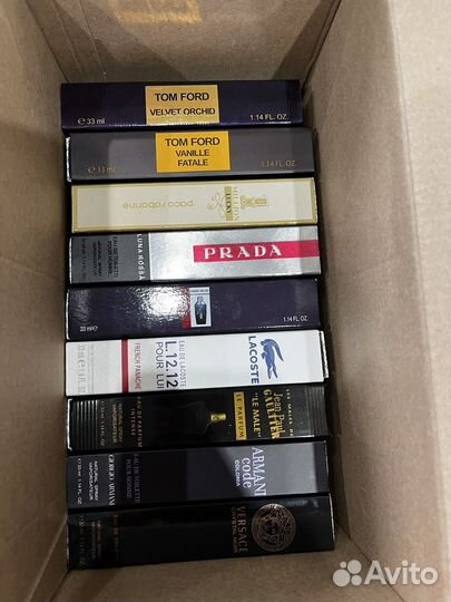 Парфюмы тестеры 0,33 мл