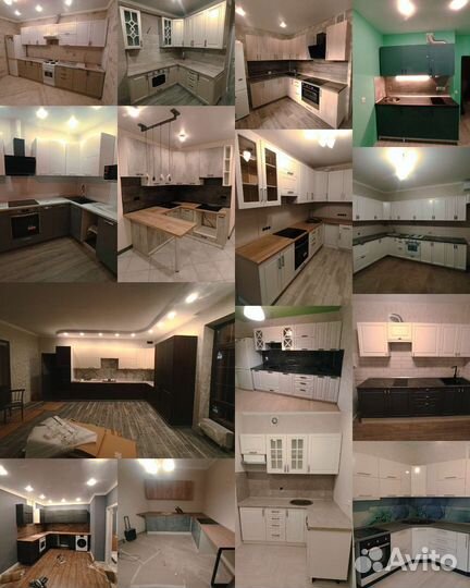 Сборка мебели. Установка кухни. Ремонт мебели