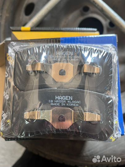 Тормозные колодки mitsubishi pajero 4