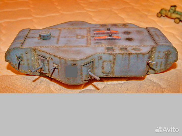 1/35 модель танка Колосаль танк Форд М1918 солдаты