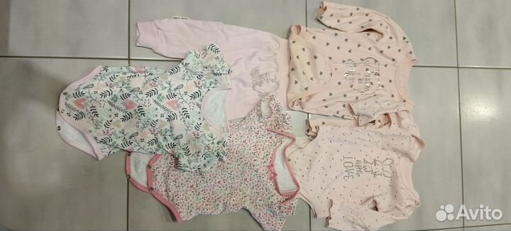 Детская Одежда для девочек пакетом 68 74