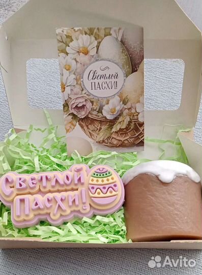 Сувенирное мыло ручной работы на Пасху