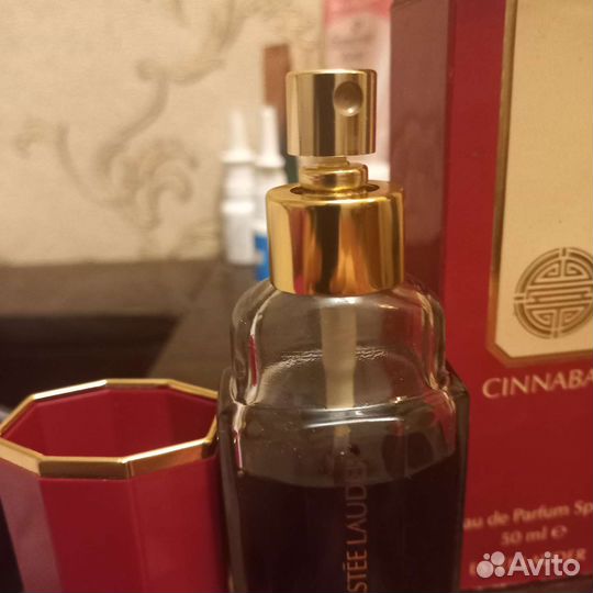 Духи винтаж СССР cinnabar
