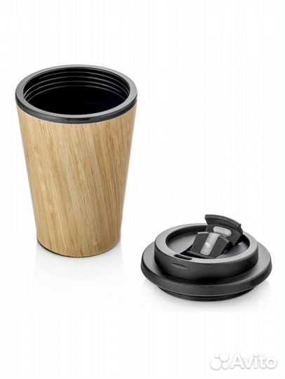 Термокружка новая Walmer bamboo