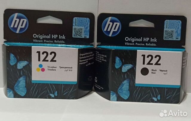 Картриджи струйные HP 122 оригинальные