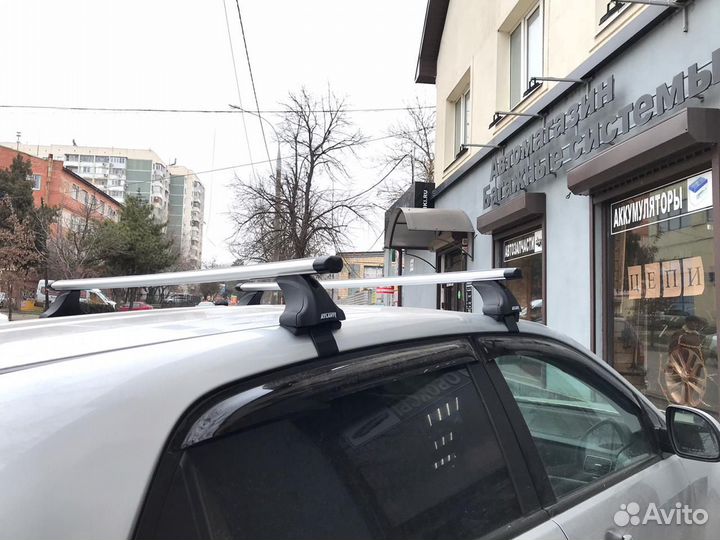 SsangYong Action багажник на крышу + установка