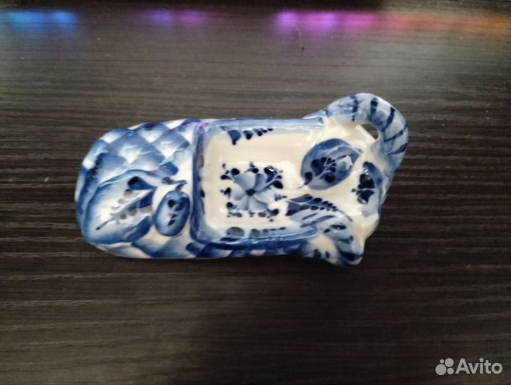 Пепельница гжель