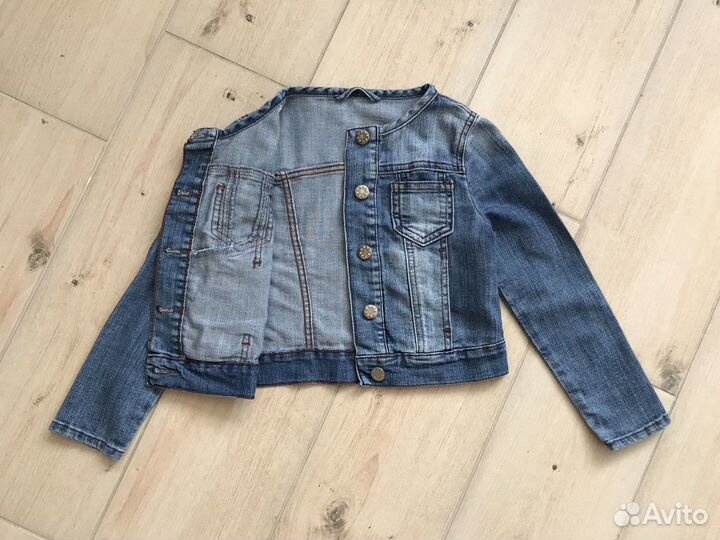 Куртка джинсовая детская (рост 116)