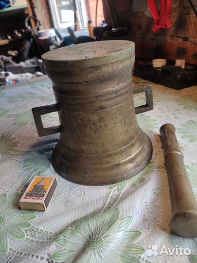 Ступка бронзовая 19 век