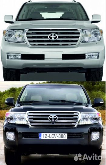 Рестайлинг пакет lc200 2013 года голый без допов