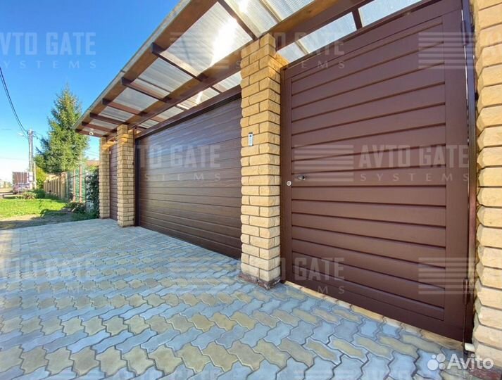 Секционные ворота