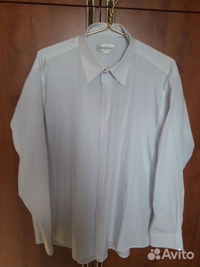 Мужская рубашка белая