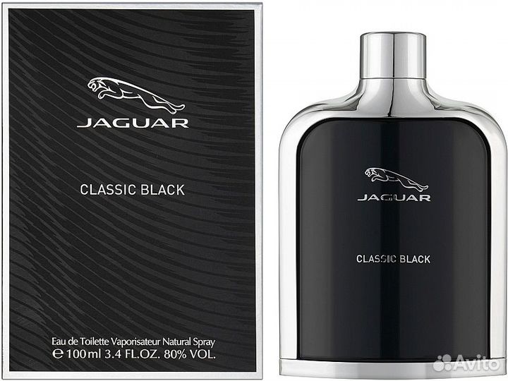 Jaguar Classic Black туалетная вода 100 мл