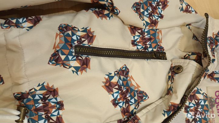 Парка на флисе р.146