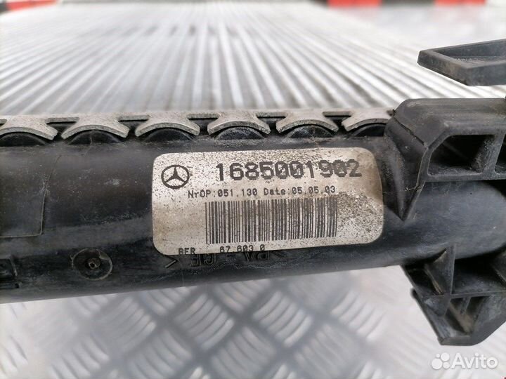 Радиатор основной для mercedes-benz A-Class (W168)