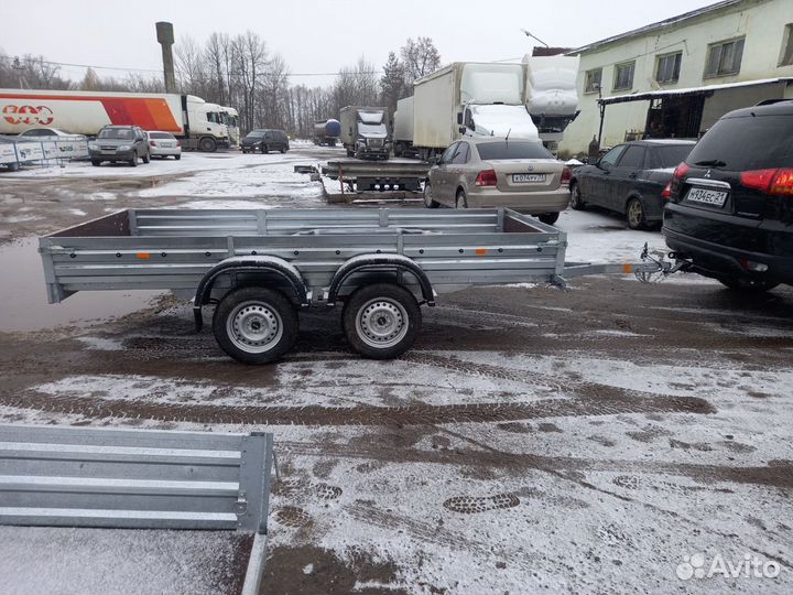 Прицеп двухосный 32.022.Рассрочка и Фаркопы