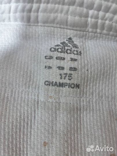 Кимоно для дзюдо adidas 170-175