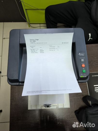 Принтер лазерный kyocera fs 1040