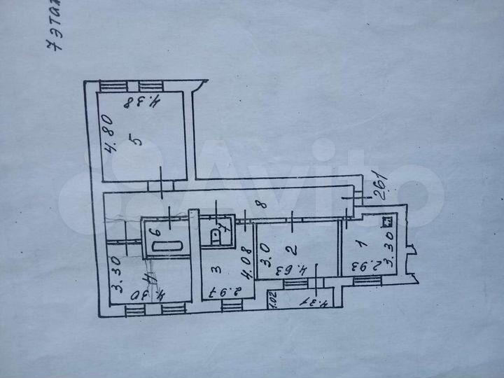 3-к. квартира, 95 м², 7/10 эт.