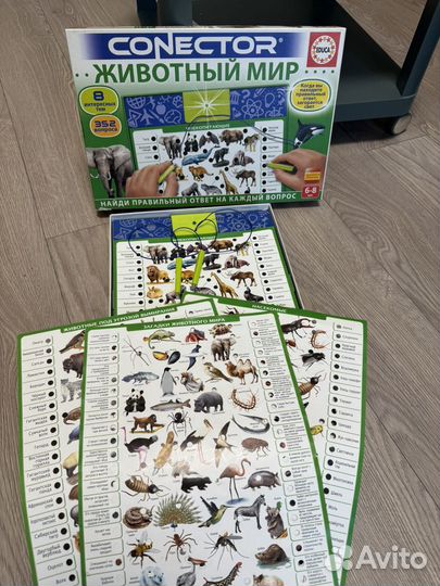 Conector Животный мир настольная игра