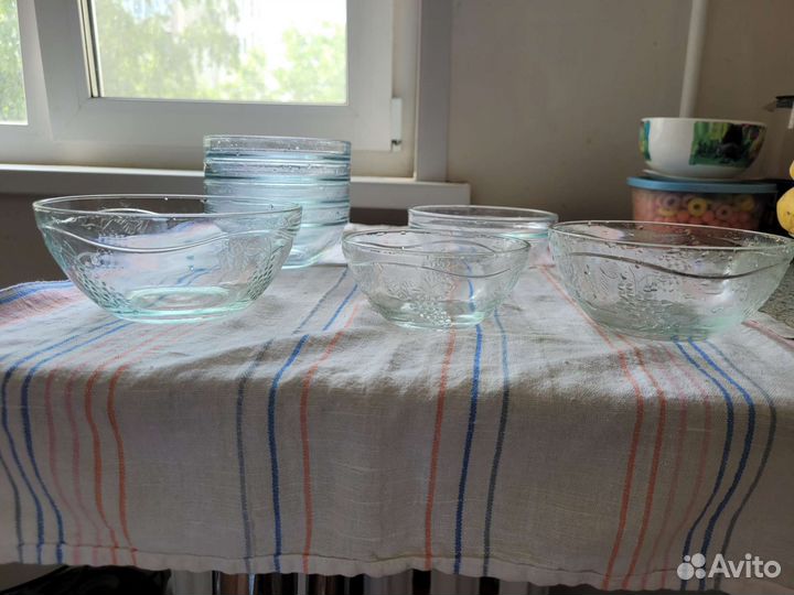 Салатники стеклянные за все