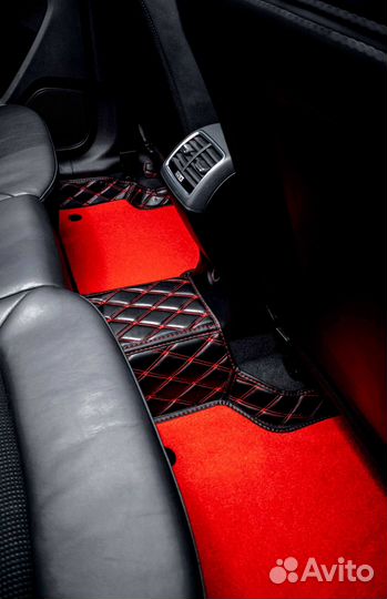 Ковры в салон для Audi Q3 2018г