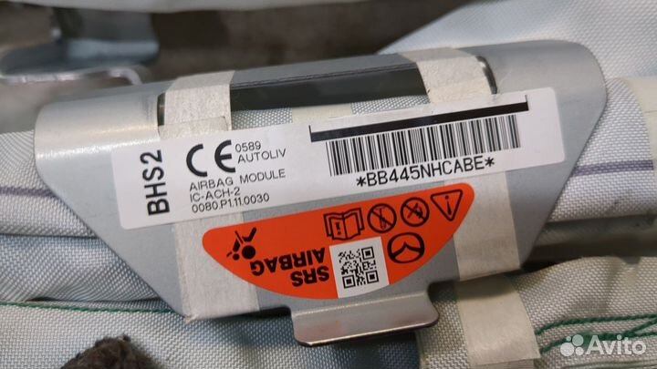 Подушка безопасности боковая Mazda 3 (BM), 2014