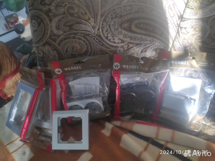 Выключатель, розетки